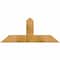 Ekena Millwork Portland Rough Sawn Timber Gable Bracket, Western Red Cedar, 48"W x 20"H x 2"D x 6"F, 10/12 Pitch GBW048X20X0206POR00RWR - alternate 1